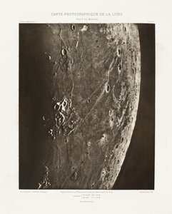 Carte photographique de la lune, planche XV.A (Fotografische Kaart van de Maan, plaat XV.A),5 september door Charles le Morvan