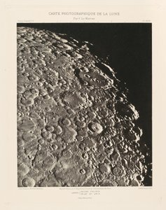 Carte photographique de la lune, planche XXIV (Fotografische Kaart van de Maan, plaat XXIV),11 februari door Charles le Morvan