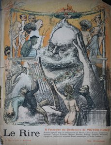 Eeuwfeest van de geboorte van Victor Hugo, illustratie voor Le Rire