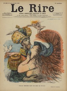 Tsaar Nicolaas II van Rusland, Illustratie voor Le Rire