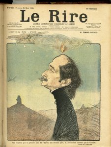 Illustratie door Charles Leandre (1862-1934) voor de omslag van Le Rire door Charles Leandre