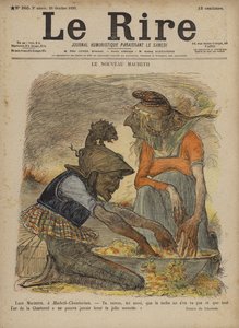 Illustratie voor Le Rire door Charles Leandre