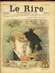 Illustratie van Charles Leandre (1862-1934) voor de Omslag van Le Rire, Nr. 240 door Charles Leandre