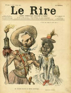 Illustratie van Charles Leandre (1862-1934) voor de omslag van Le Rire, nr. 264 door Charles Leandre