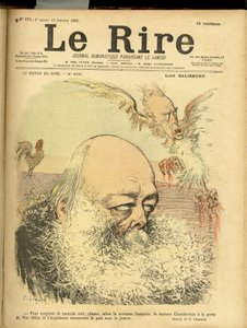 Illustratie van Charles Leandre (1862-1934) voor de omslag van Le Rire door Charles Leandre