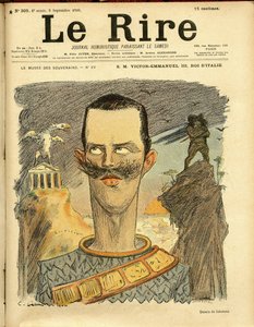 Illustratie van Charles Leandre (1862-1934) voor de omslag van Le Rire door Charles Leandre