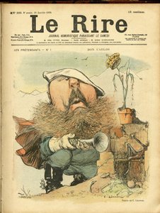 Illustratie van Charles Leandre (1862-1934) voor de Omslag van Le Rire