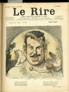 Illustratie van Charles Leandre (1862-1934) voor de Omslag van Le Rire