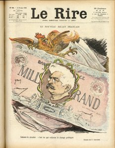 Illustratie van Charles Leandre (1862-1934) voor de Omslag van Le Rire door Charles Leandre
