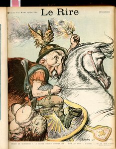Illustratie van Charles Leandre (1862-1934) voor de omslag van Le Rire, nr. 58