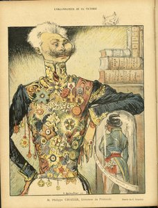Illustratie van Charles Leandre (1862-1934) in Le Rire door Charles Leandre