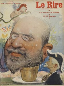 Leon Bourgeois, Franse politicus. Illustratie voor Le Rire