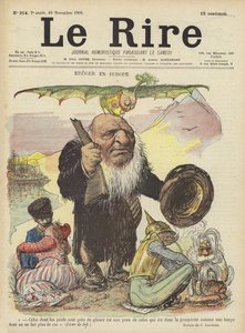 Paul Kruger, Illustratie voor Le Rire
