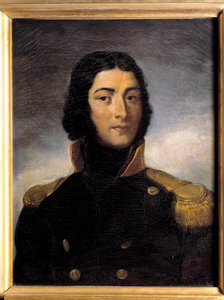 Portret van Generaal Louis Lazare Hoche in kapiteinsuniform in 1792