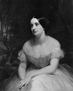 Mevrouw James Clinton Griswold, 1854 door Charles Loring Elliott