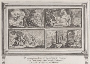 Vier Bijbelse scènes: de belangrijkste mysteries van het Oude en Nieuwe Testament, 1680-1728
