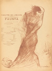 Fausta door Charles Lucien Leandre