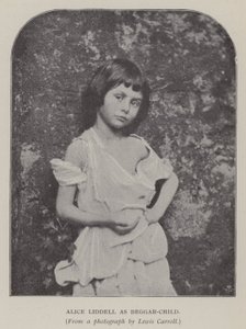 Alice Liddell als Bedelkind