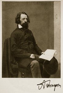 Alfred, Lord Tennyson, 28 september 1857 door Charles Lutwidge Dodgson