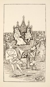 Proces van de Hartenboer, illustratie uit Alice