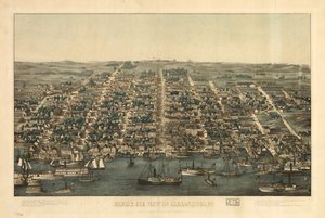 Vogelvlucht van Alexandria, Va. LOC 81694373