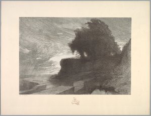 Suite de Landschappen: Landschap, Plaat 4, Remarque, Slang