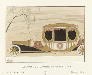 Carrosse Automobile de Grand Gala, gepubliceerd 1914 door Charles Martin
