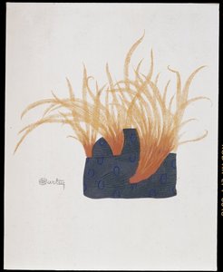 Fathered hat - La Mode en 1912 door Marcelle Demay, illustratie door Charles Martin door Charles Martin