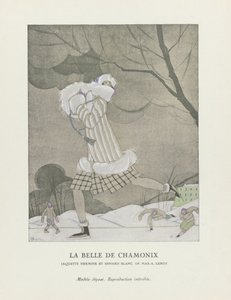La Belle de Chamonix, pub. 1924 door Charles Martin