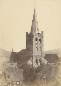 [Baccharah: zicht op de Kerk]. door Charles Marville