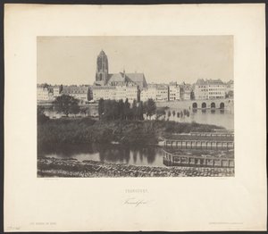 Frankfurt / Frankfort. door Charles Marville