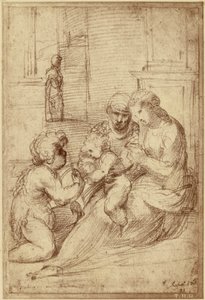 [Reproductie van een tekening van Raphaël]. door Charles Marville
