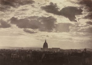 Luchtstudie, Parijs door Charles Marville