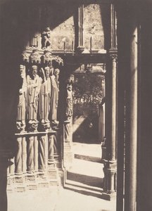 Zuidportaal, Kathedraal van Chartres, 1854 door Charles Marville