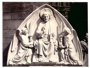 Tympanon, Kathedraal van Straatsburg, ca. 1863