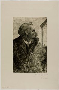Portret van François Claudius Ravachol door Charles Maurin