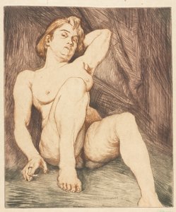 De Sigaret door Charles Maurin