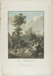 De tamboerijn door Charles Melchior Descourtis