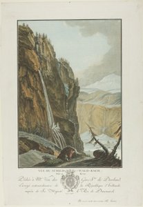 Gezicht op Schild-Wald-Bach, Prise Enhiver
