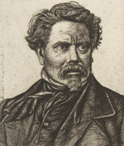 Benjamin Fillon, naar een foto, 1862 door Charles Meryon