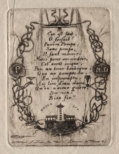 Etsen van Parijs: De Notre Dame Pomp, Kleine Plaat door Charles Meryon