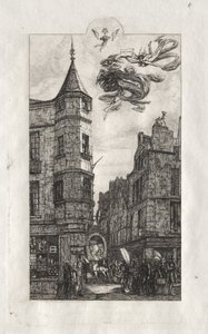 Etsen van Parijs: Tourelle, rue de l