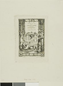 Frontispice voor de Catalogus van het Werk van Thomas De Leu