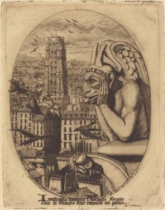 Le stryge (De vampier) door Charles Meryon