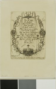 Pompe Notre-Dame, Parijs, klein bord