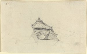 Seine Boot voor "Le Pont-au-Change" door Charles Meryon