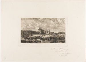 Het Oude Louvre, Parijs, 1651