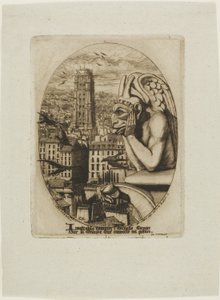 De Vampier door Charles Meryon