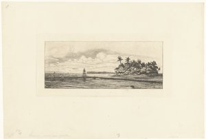 Vissers bij de Wallis eilanden in Grote Oceaan