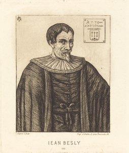 Jean Besly door Charles Meryon after Jaspar Isacsz